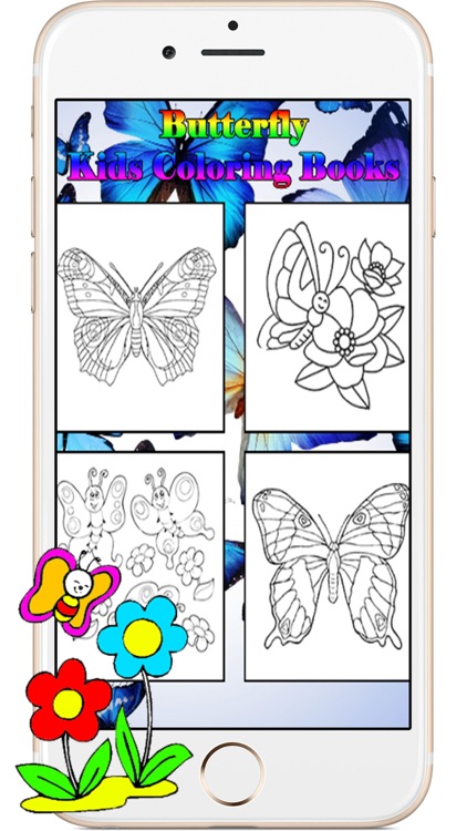 Butterfly Kids Coloring Books for Baby and Toddler screenshot-3