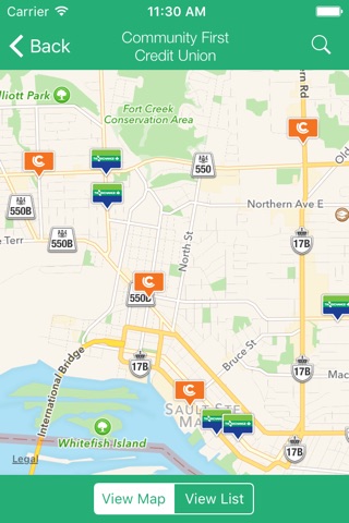 Community First CU ATM Finder screenshot 3