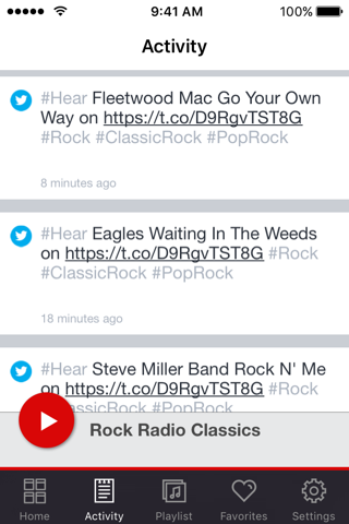 Rock Radio Classics screenshot 2