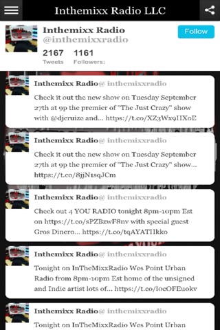 Inthemixx Radio LLC screenshot 3