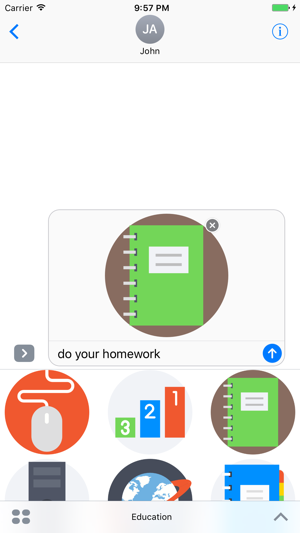Education Stickers - Emoji Icons for Texting(圖1)-速報App