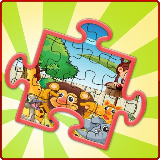 Cartoon Jigsaw Puzzle for Kids iOS App