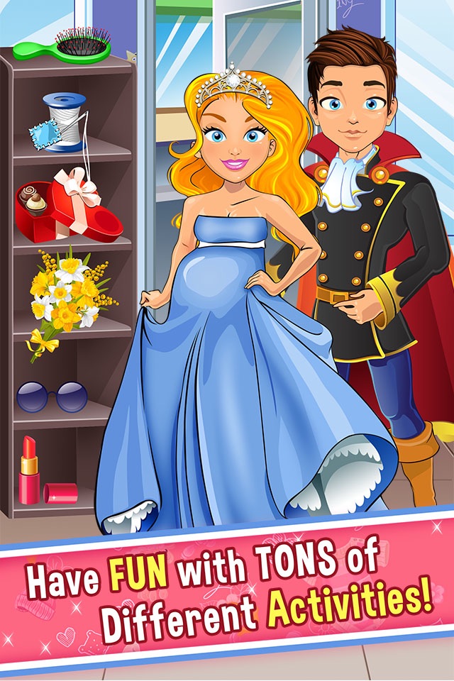 Princess Baby Salon Doctor Kids Games Free screenshot 4