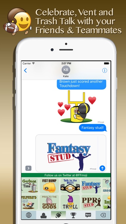 FFmoji 2016 - Your Fantasy Football Emoji Keyboard