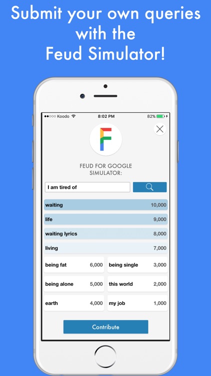 Feud Game for Google