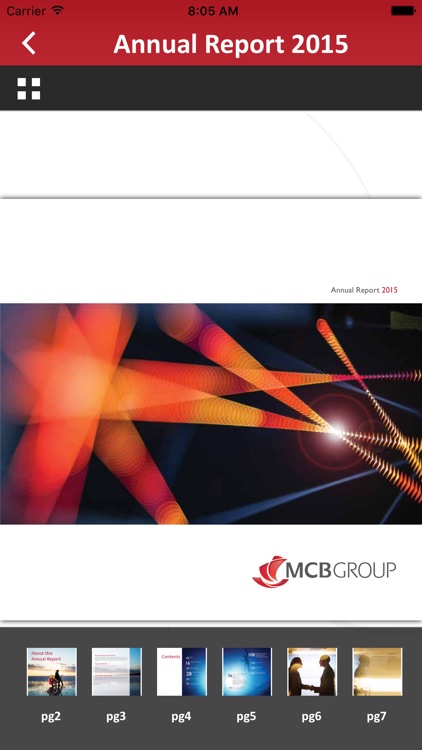 MCB Annual Report 2015