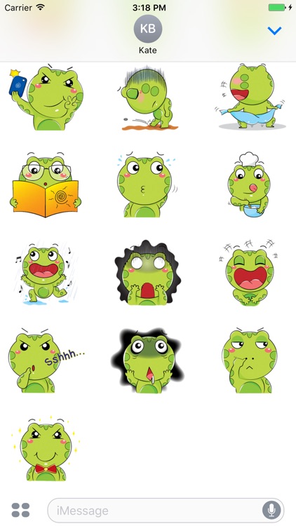 Little Frog - Cute stickers for iMessage