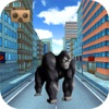 VR Angry Gorilla Rampage in City