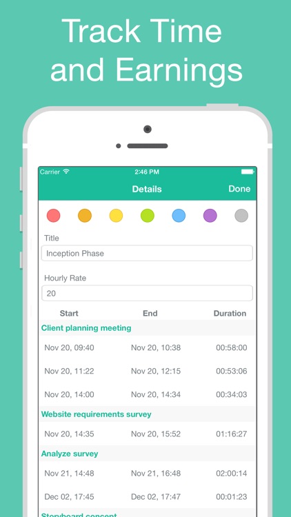 Chrono Plus – Time Tracker & Timesheet