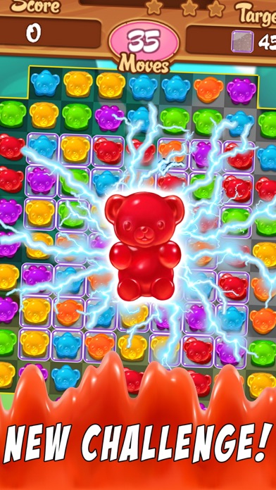 CANDY GUMMY BEARS - THE KINGDOM OF MATCH 3 WORLD 1.0 IOS GAME GIẢI TRÍ CANDY GUMMY BEARS - THE KINGDOM OF MATCH 3 WORLD 1.0 IOS