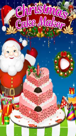 Game screenshot Christmas Birthday Cake Maker - Kids game for free mod apk