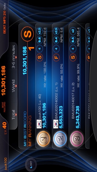 Beat Mp3 2 0 Rhythm Game By Creapptive Inc Ios United States Searchman App Data Information