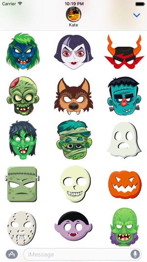 Halloween - Funny and Scary Stickers for Messages(圖3)-速報App