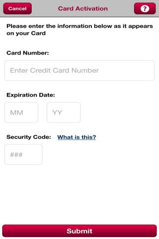 CECU Visa screenshot 2
