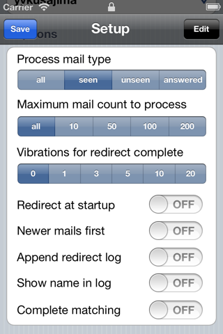 Mail Folders (メール振分) - náhled