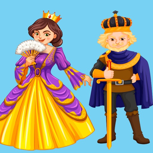 Royal Family Stickers - Princess, Prince & Crowns icon