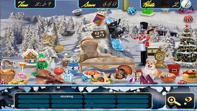 How to cancel & delete Winter Snow Christmas Holiday Hidden Object Puzzle from iphone & ipad 4