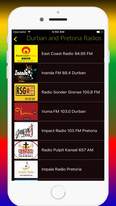 Radio South Africa FM - Live Radio Stations Online screenshot 3