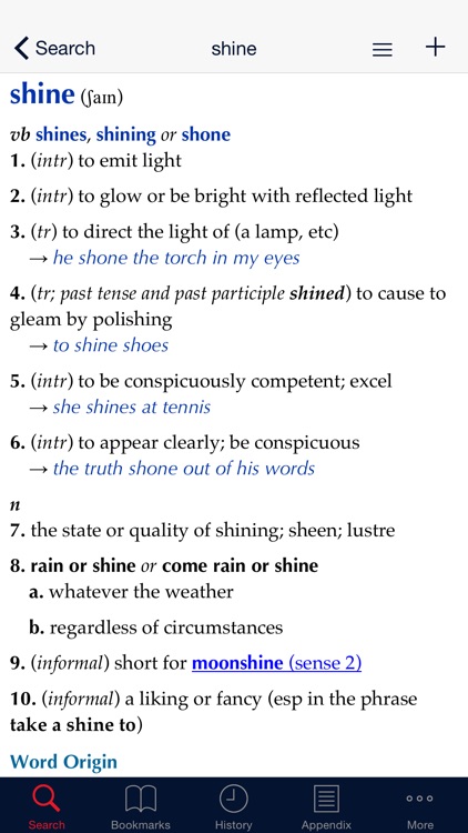 Collins English Dictionary and Thesaurus