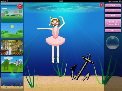 Ballerina Scener HD - Dressing Up Game screenshot 3