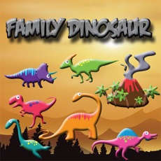 Activities of Kids Coloring Book Family Dinosaur