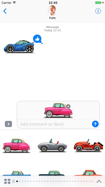 Cars - Stickers for iMessage screenshot-4