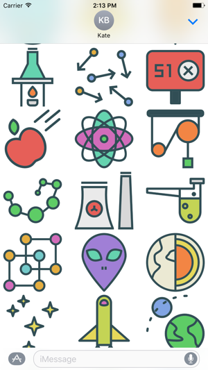 Science Stickers and Emoji - Best SciFi Images(圖3)-速報App