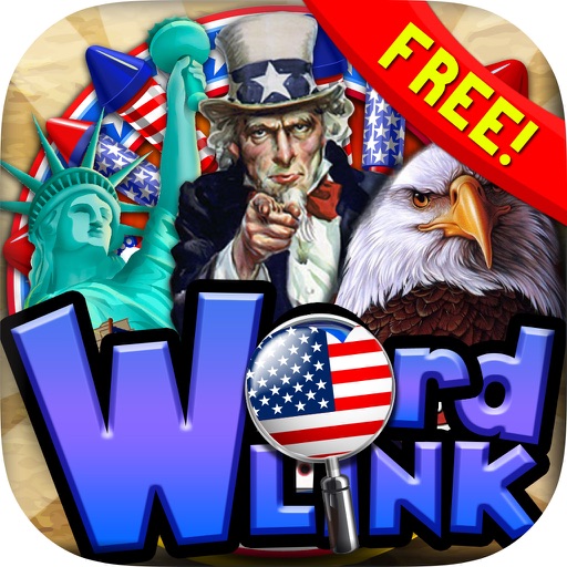 Words Link : America for American Search Puzzle Game Free with Friends icon