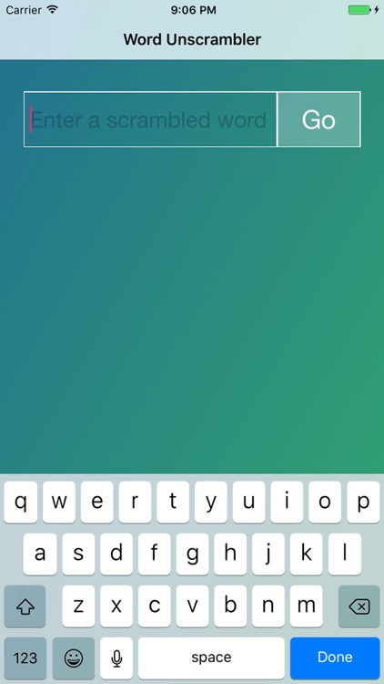 Word-Unscrambler