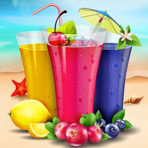 Icy Drink Factory - Slushy Gummy Juice Making Game Icon