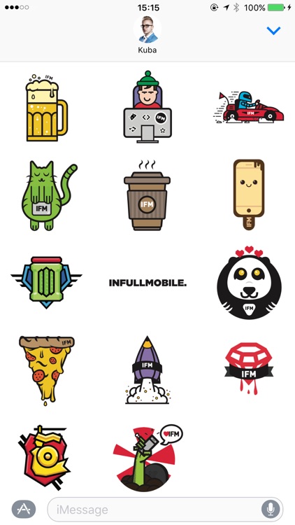 inFullStickers - stickers for iMessage
