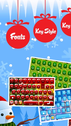 メリークリスマス キーボード た絵文字iphoneやipad 用キーボード ハッピーニューイヤー背景 をapp Storeで