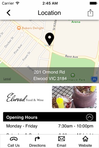 Elwood Food & Wine Bar Vic screenshot 3