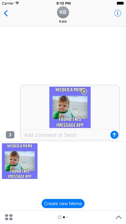 Meme Generator for iMessage