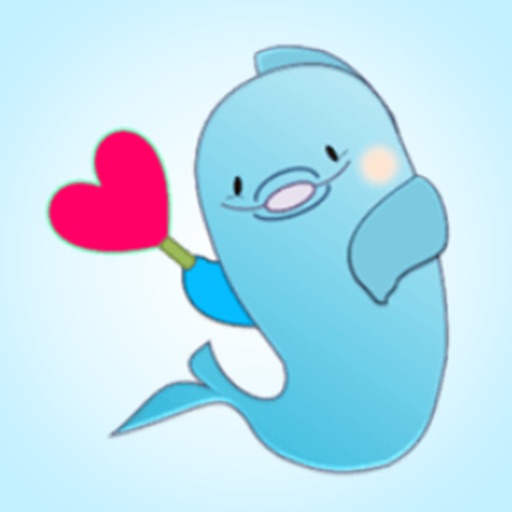 Funny Dolphins > Stickers! icon