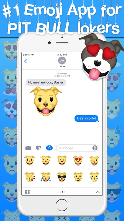 Pitmoji - Pit Bull Emoji & Stickers