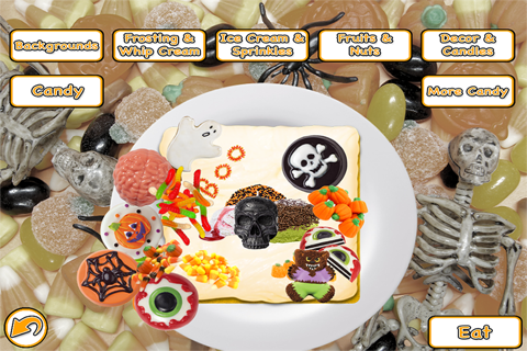 Halloween Cake Maker Make & Bake Chef Dessert Food screenshot 4