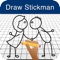 Learn to draw a  Stickman with how to draw a  Stickman like a personal drawing teacher, it will teach you how to draw lots of different objects and create amazing pictures