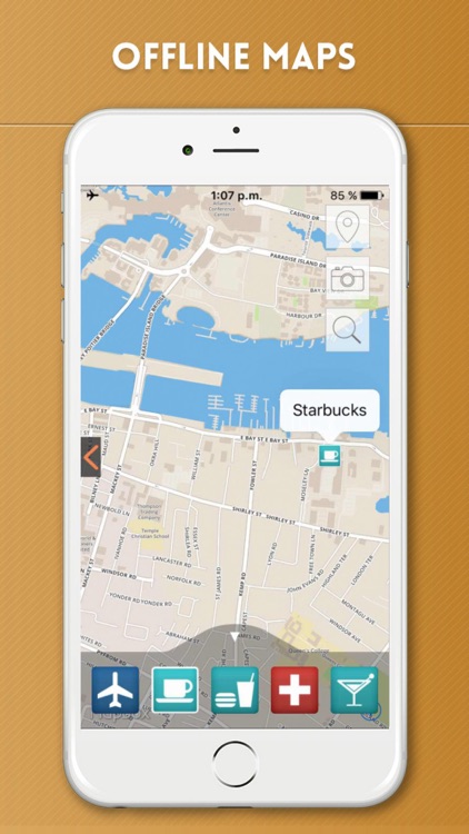 Bahamas Travel Guide and Offline Street Maps screenshot-4
