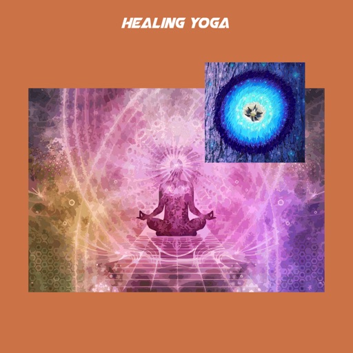 Healing yoga icon