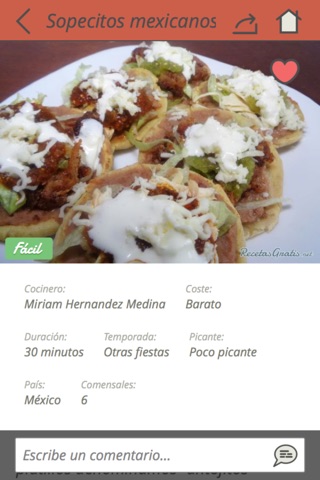 Tapas y aperitivos screenshot 2