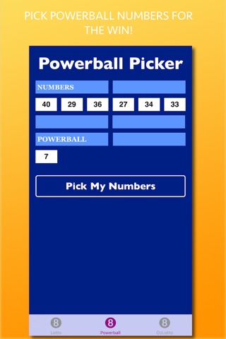 888 Lucky Lotto Picker screenshot 2