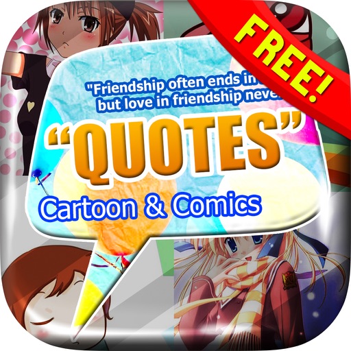 Quotes Inspirational for Cartoon Comics Wallpapers icon