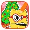 Kids Coloring Page Game Monster Christmas Version