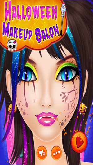 Halloween Makeup Salon - Kids game for g