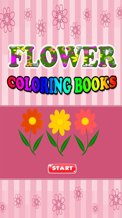 Flower Coloring Books For Kids