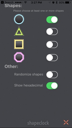 ShapeClock - cool shapes and an artsy binary clock(圖3)-速報App