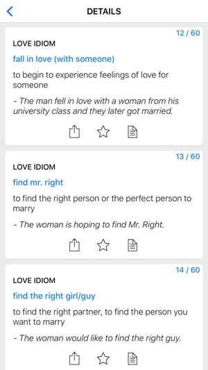 Love idioms in English(圖2)-速報App