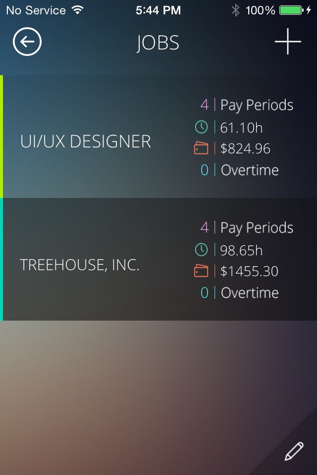 Timecard Pro - Hours & Work Schedule Tracking screenshot 2