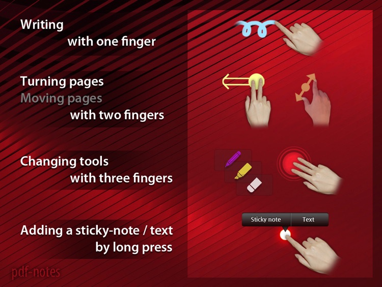 pdf-notes for iPad